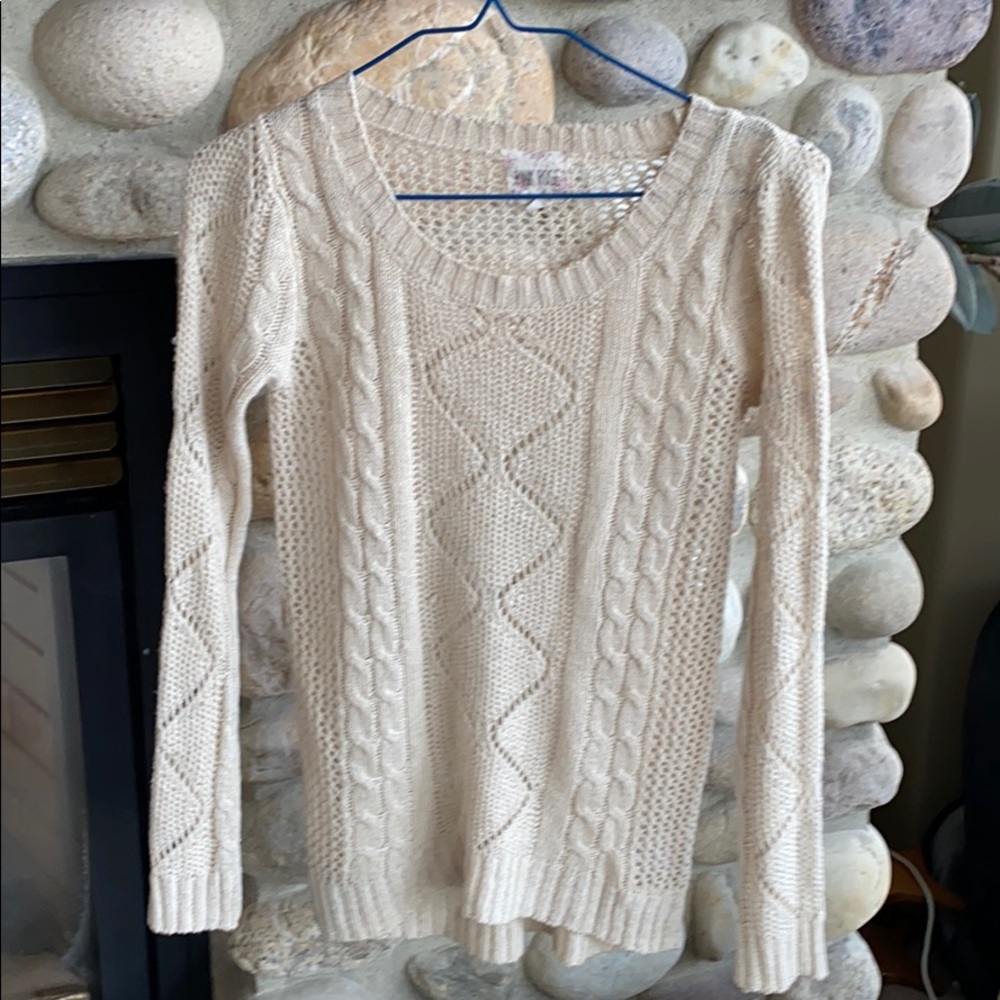Pink Rose sweater